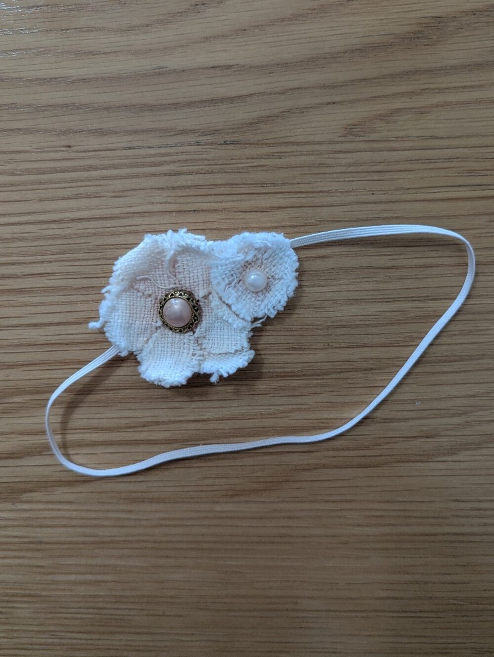 Shabby Chic Headband For Baby